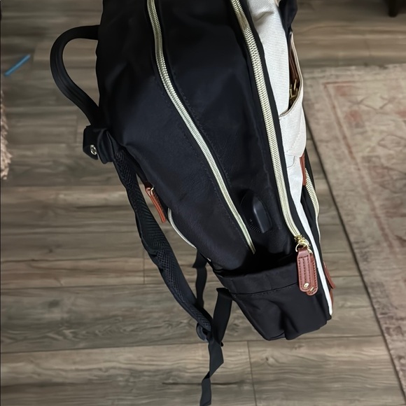 Women's Black Backpack - Picture 3 of 5